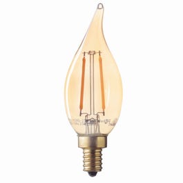 Vintage LED Candle Light Bulb, 200 Lumens, 2-Watts