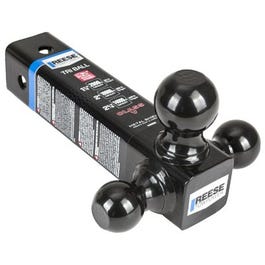 Tri-Ball Ball Mount Bar, 2 x 2-In.