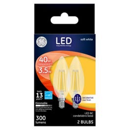 GE Classic LED Replacement Candle Bulbs