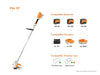 STIHL FSA 57 Lightweight Battery-Powered Trimmer