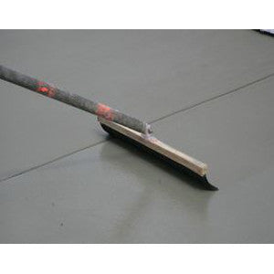 36 Aluminum Block Concrete Brush with Polyfiber Bristles