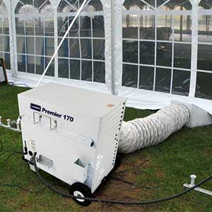 L.B. White 170,000 BTU Premier® Propane Tent Heater