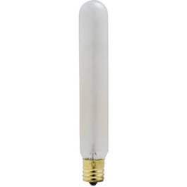 Tubular Light Bulb, Frosted, 25-Watts