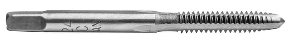 Century Drill and Tool Carbon Steel Plug Tap 10-24 NC (10-24 National Coarse)