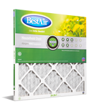 BestAir® B1-2020-8-12 Pleated Filter Merv 8 (20" x 20" x 1")