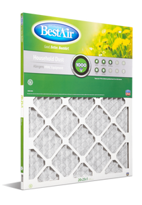 BestAir® B1-2025-8-12 Pleated Filter Merv 8 (20" x 25" x 1")