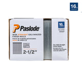 Paslode 16 Gauge F16 Straight Finish Nail Galvanized (2-1/2")