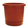 Southern Patio Dynamic Design 16″ Rolled Rim Planter, Terracotta