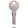 ILCO Bauer Nickel Plated File Cabinet Key, BAU1 (10-Pack)