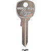 ILCO National Nickel Plated File Cabinet Key, NA24 (10-Pack)