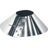 Imperial 3 In. Galvanized Storm Collar