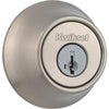 Kwikset Satin Nickel Single Cylinder Deadbolt with SmartKey Security