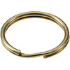 Lucky Line Tempered Steel Nickel-Plated 3 In. Key Ring