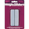 Magic Sliders 1 In. x 4 In. Rectangle Self Adhesive Furniture Glide,(4-Pack)