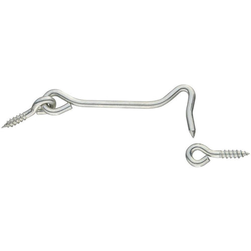 National 4 In. Steel Hook & Eye Bolt