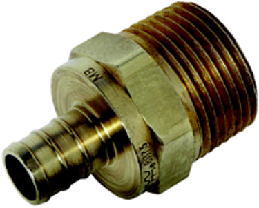Watts Adapter Brass PEX Barb x MPT