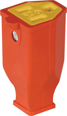 GROUNDING CONNECTOR ORANGE