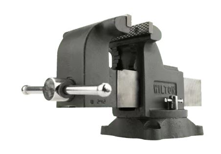 Wilton Tools WS4, Shop Vise, 4 Jaw Width, 4 Jaw Opening, 2-3/4 Throat Depth