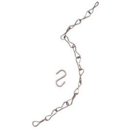 18-In. Antique Brass Flower Pot Chains, 3-Pack