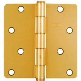 National Hardware 4 x 4-In. Brass Residential Door Hinge