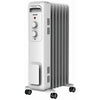 Radiator Heater, White, Electronic & Remote Control