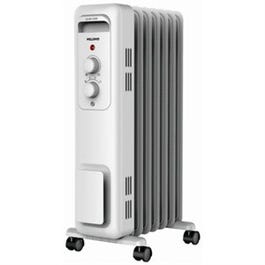 Radiator Heater, White, Electronic & Remote Control