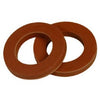 Red Rubber Washers, 2-Pk.