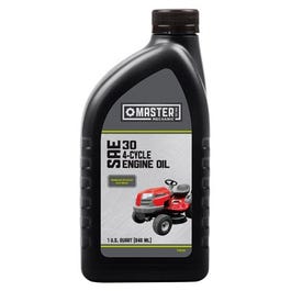 Riding Mower Engine Oil, 4-Cycle, SAE30, 48-oz.