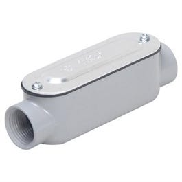 Rigid/IMC Conduit Fitting, Thread Body, Die-Cast Aluminum, 3/4-In.