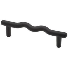 4.25-In. Black Fusilli Cabinet Pull