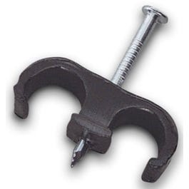 Single-Nail Double Staples, Black, 25-Pk.