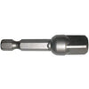 Socket Adapter, 3/8-In. Drive, 1/4-In. Hex Shank