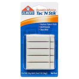 Tac 'N Stik Adhesive, Reusable, 2-Pk.