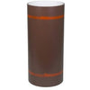 Trim Coil, White/Brown Painted Aluminum, 24-In. x 10-Ft.