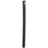 Tubular Poly Foam Pipe Insulation, Black, 6-Ft.