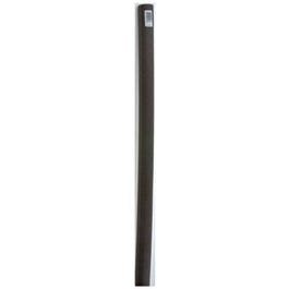 Tubular Poly Foam Pipe Insulation, Black, 6-Ft.