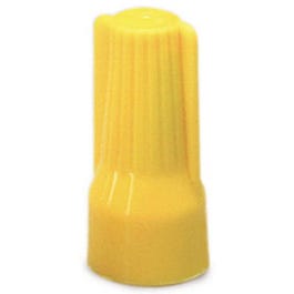 Unilock Wire Connector, Twist-On, 22-12 AWG, Yellow, 6-Pk.