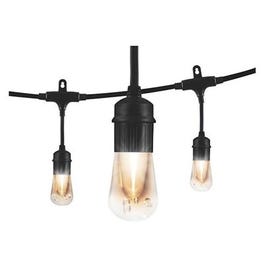 Vintage Cafe Light Set, 6 Bulbs, 12-Ft.