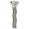 Wall Plate Screws, Steel, Polished Chrome, 14-Pk.