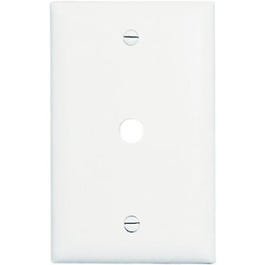 Wall Plate, Telephone Hole, Urea, White