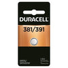 Watch Battery, #381, Silver Oxide, 1.5-Volt