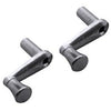 Window Crank Handle & Knob Assembly, Aluminum-Finish