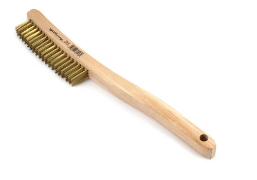 Forney Industries Scratch Brush with Long Handle