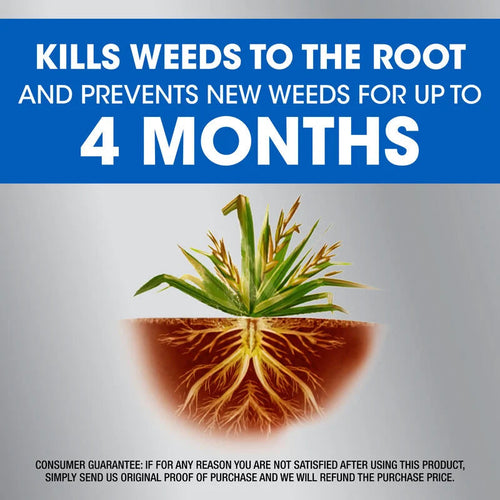 Roundup® Dual Action Weed & Grass Killer Plus 4 Month Preventer Refill