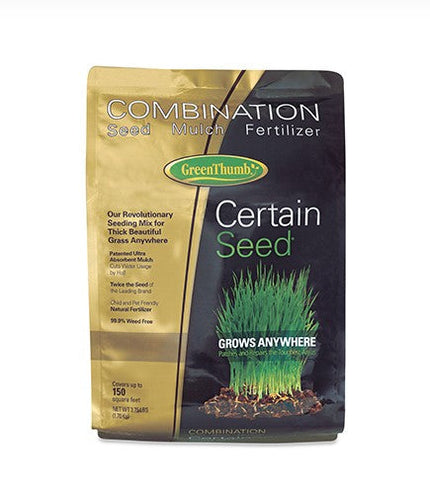 Green Thumb Certain Seed Grass Seed Fertilizer & Mulch in One Northern