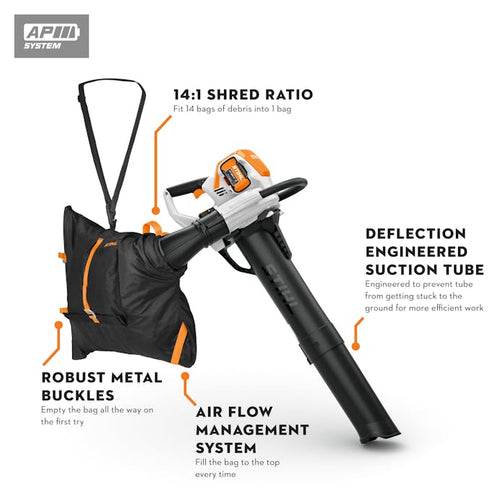 Stihl SHA 140 Cordless Blower/Vac (Tool Only)