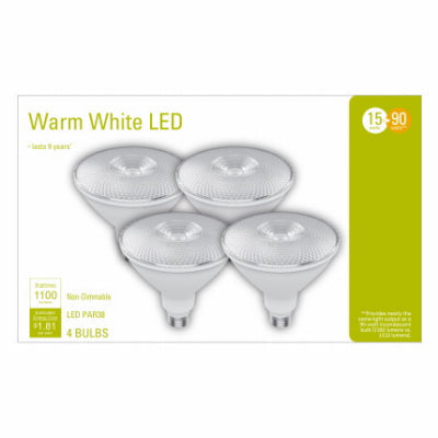 GE LED Light Bulbs Warm White 1,200 Lumens 15 Watt