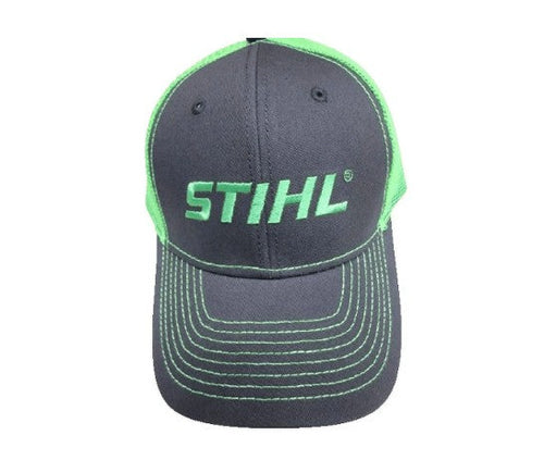 STIHL Neon Green Mesh Back Cap Trucker Hat