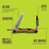 True Titanium Block Multi-Tool + Challenge Coin