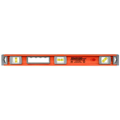 Johnson Level 24 Magnetic Heavy Duty I-Beam Aluminum Level